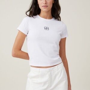 Cotton On Fitted Longline Tee Shirt